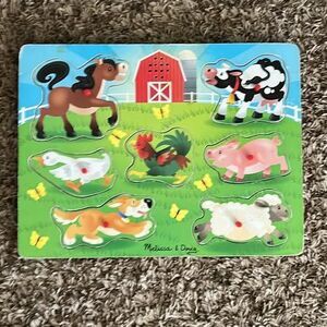 Melissa & Doug Farm Sound Puzzle -Works